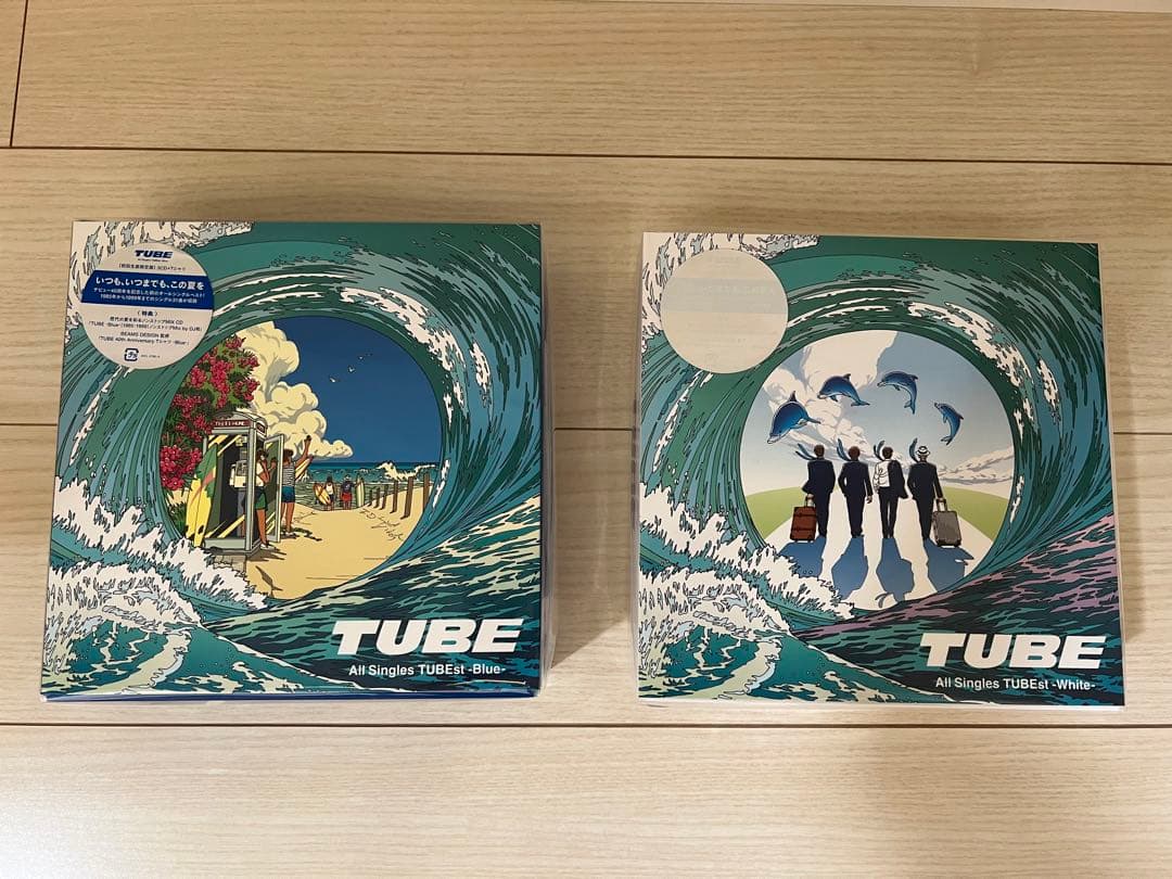 美品　TUBE All Singles TUBEst Blue Whiteセット