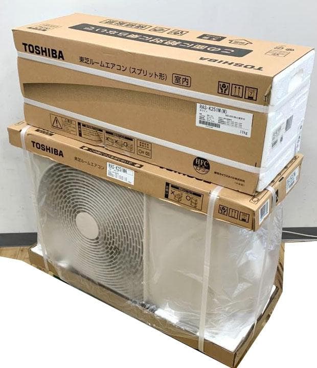新品☆工事費込み☆東芝 2025年 6畳　取外し廃棄込み　神奈川東京千葉埼玉静岡