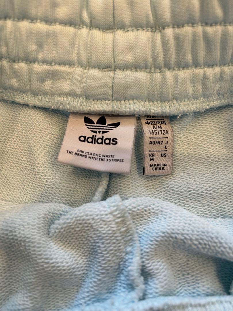 adidas originals Tシャツショーツ ミントグリーン レディースM