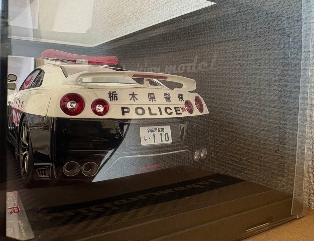 1/18 イグニッション モデル R35 GT-R 栃木県警察 パトロールカー