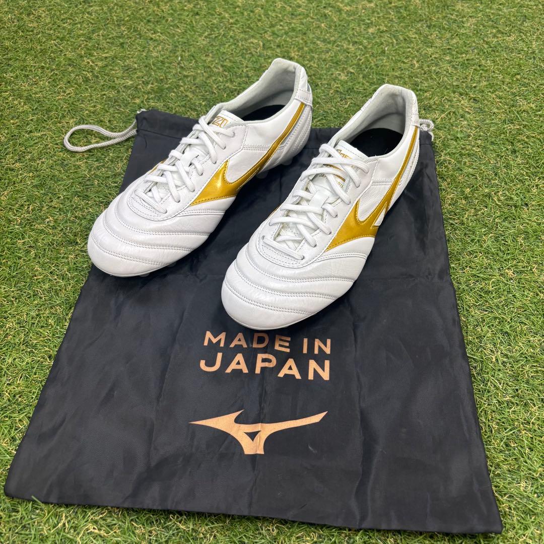 【たかぴー】mizuno モレリア2 JAPAN 25.5cmゴールド