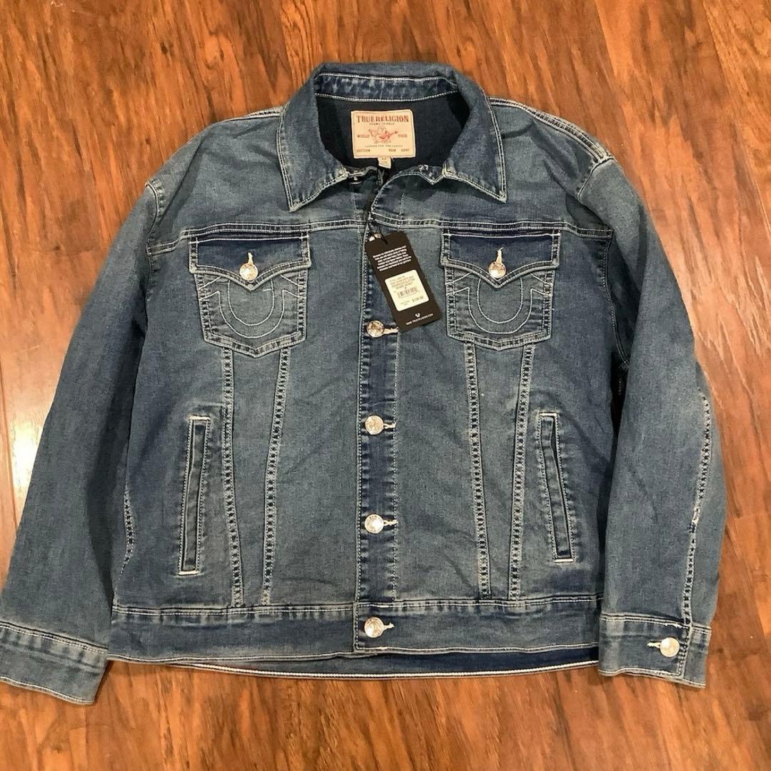 True Religion トゥルーレリジョン メンズデニムジャケット Mサイズ