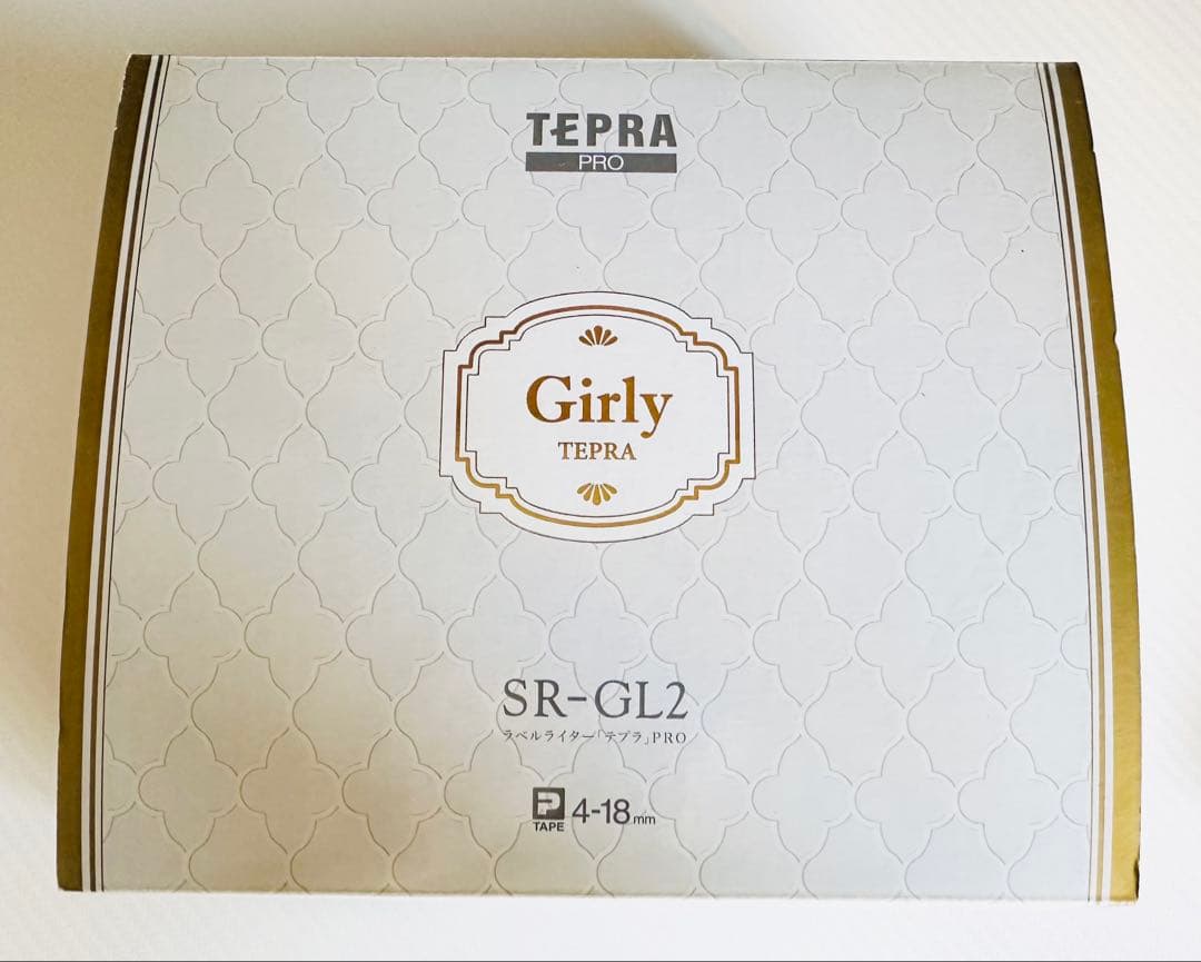 【⚠️週末限定価格】TEPRA PRO SR-GL2 ガーリー テプラ、テープ付き