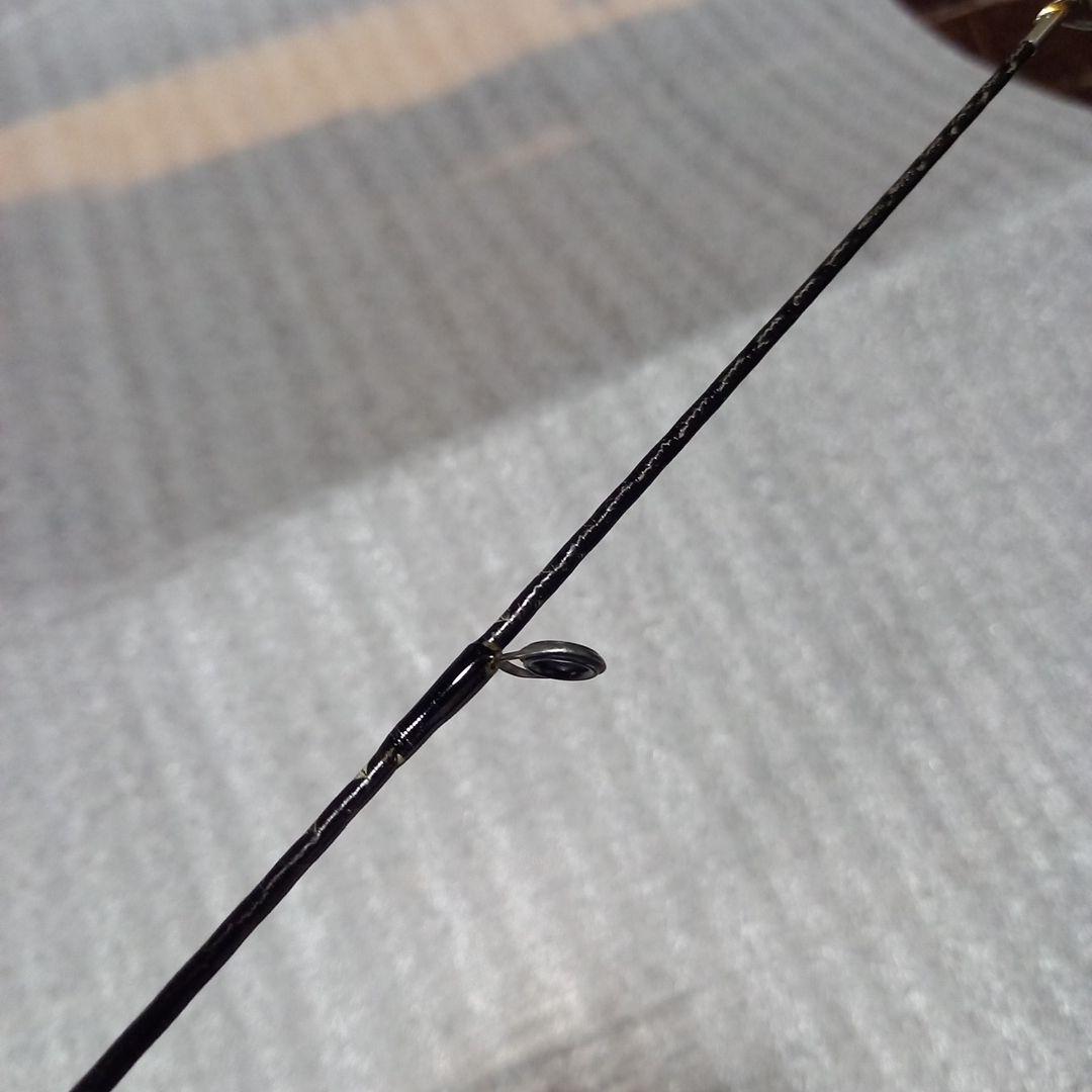 シマノ ルナミス旧モデル S1006M シーバス トップガイド、クラック補修品