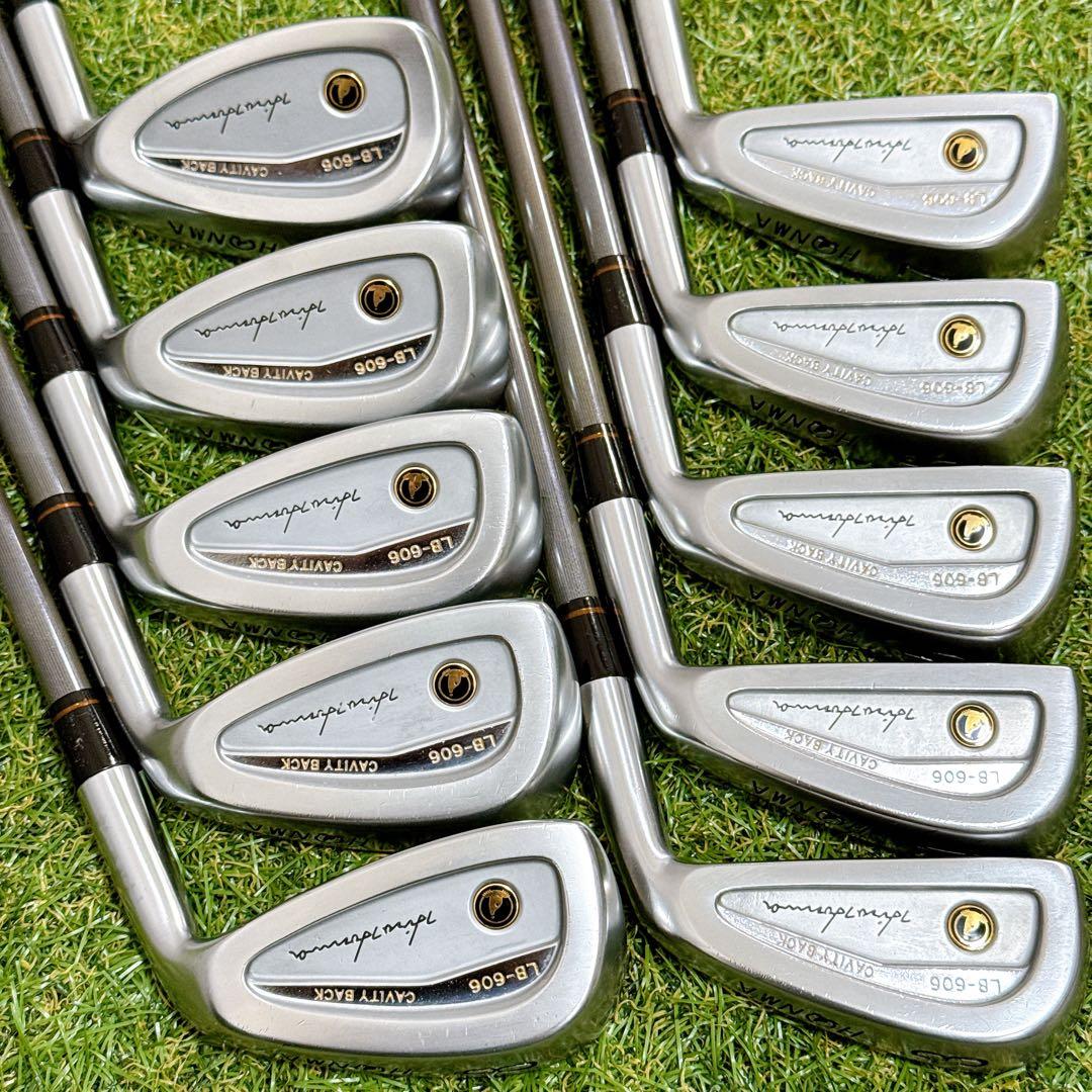 【希少 星3】 HONMA L-606 アイアンセット 本間ゴルフ 【K624】