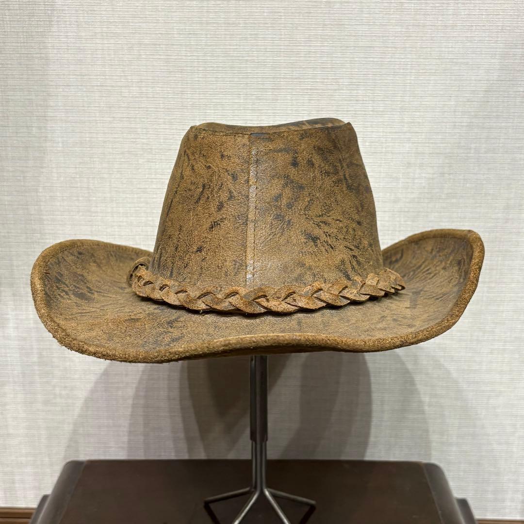HENSCHEL ヘンシェル USA製 レザーハット L