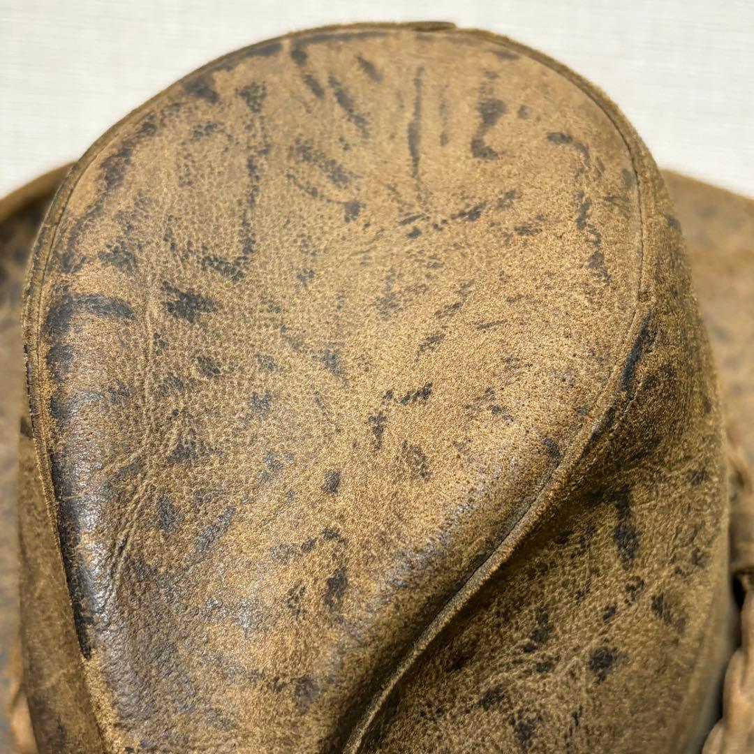HENSCHEL ヘンシェル USA製 レザーハット L
