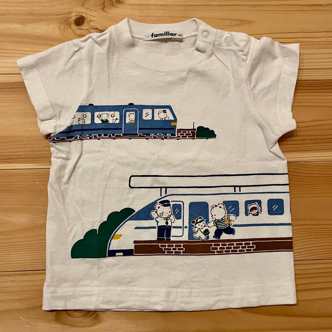 ファミリア　80サイズ　おはなしTシャツ等7点セット