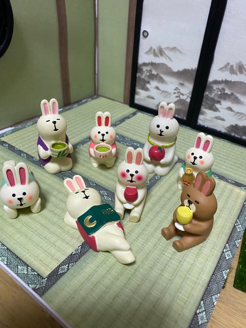デコレ　コンコンブル decole concombre うさぎセット