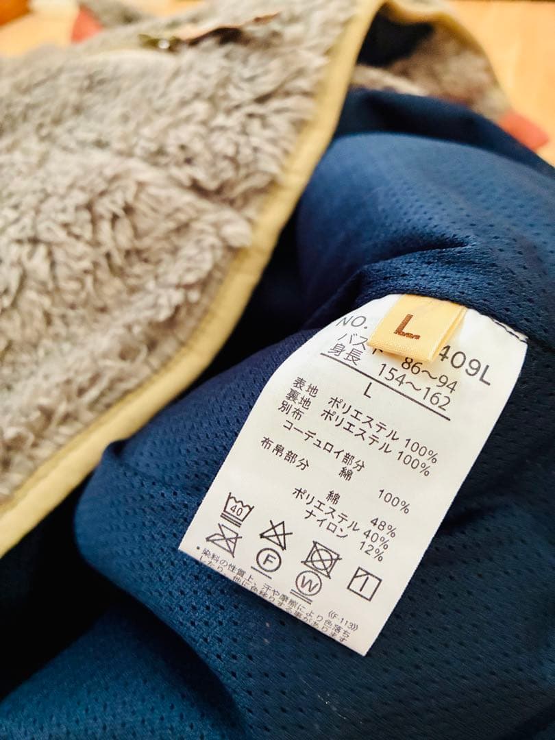 う*ん様 KRIFF MAYERクリフメイヤー新品ボアベストLサイズ