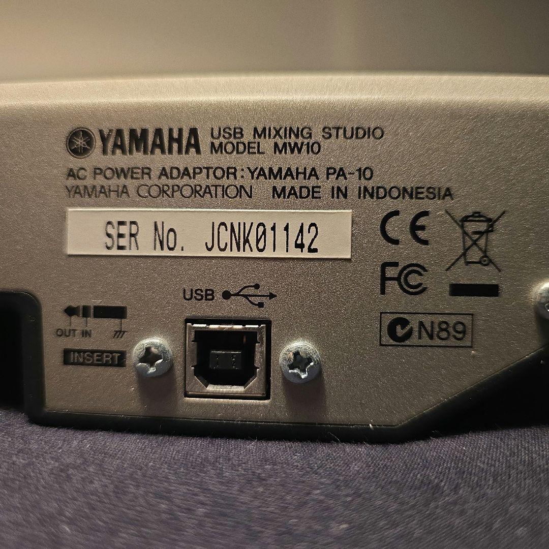 YAMAHA MW10 USBミキシングスタジオ
