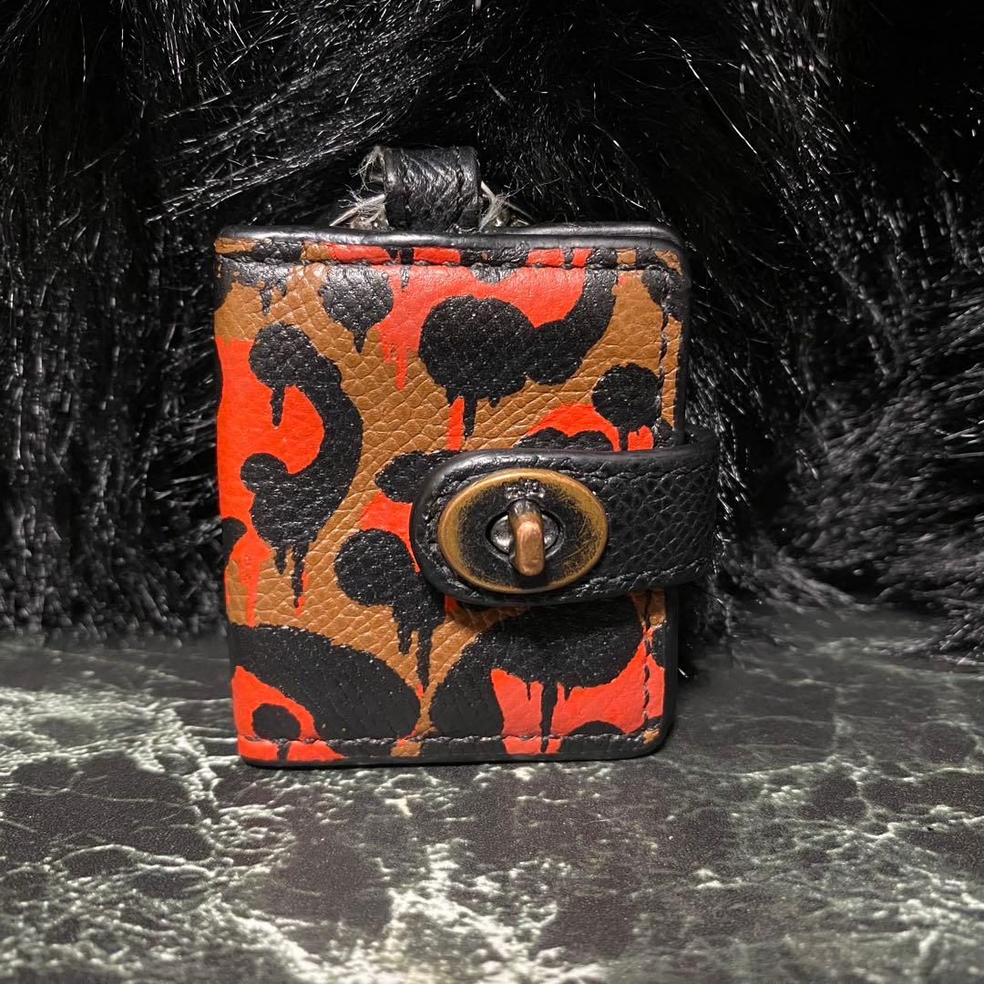 COACH キーリング フォトフレーム キーホルダー