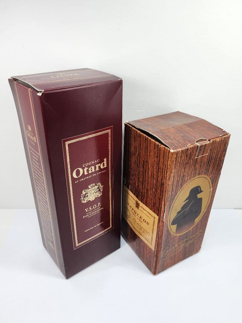 Otard VSOP / COURVOISIER ナポレオン 2本セット 古酒