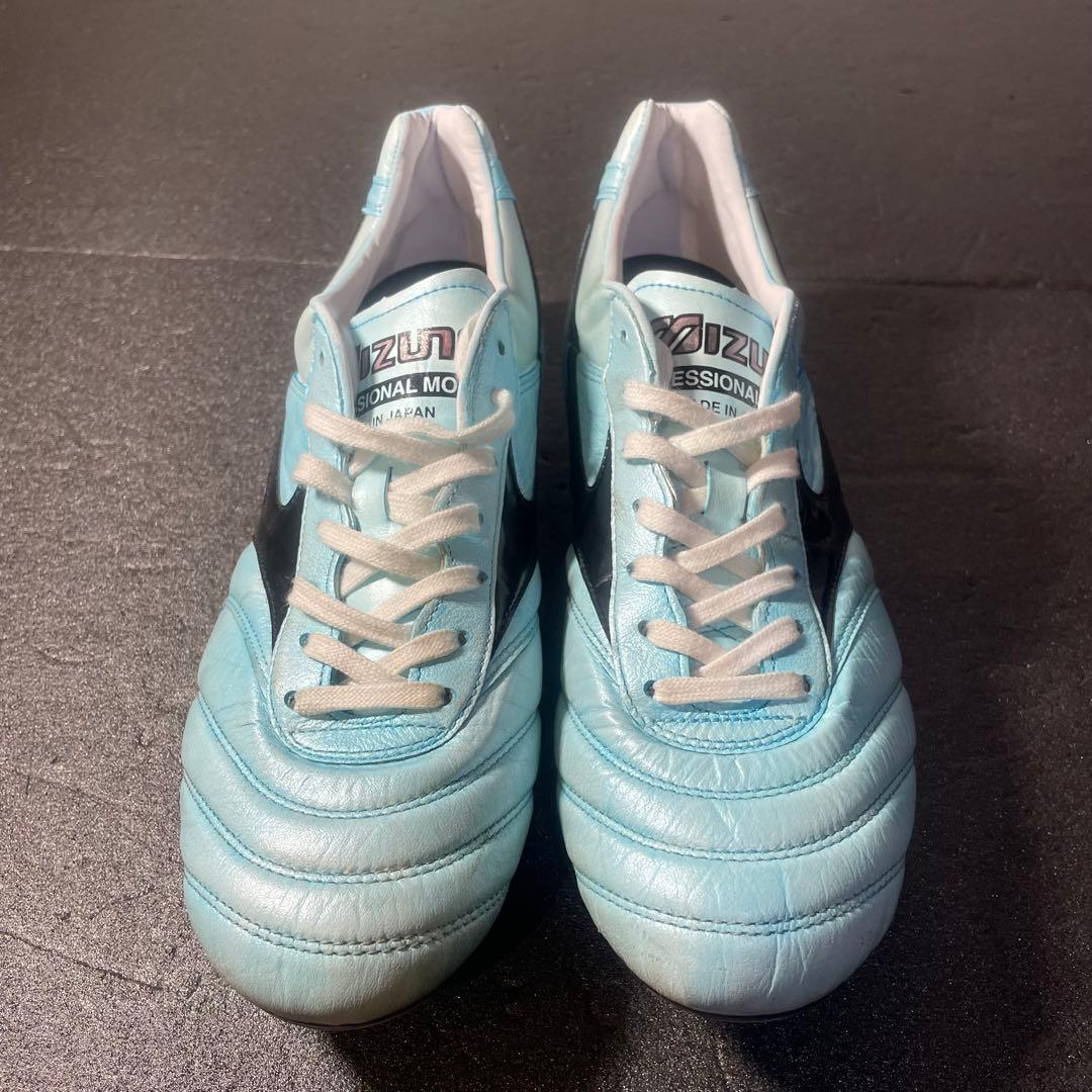 Mizuno Morelia2 サッカーシューズスパイク水色日本製26.5 cm