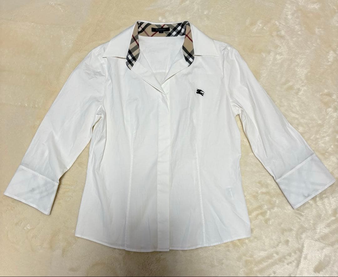 BURBERRYLONDONバーバリーロンドン 長袖シャツ ノバチェック 42