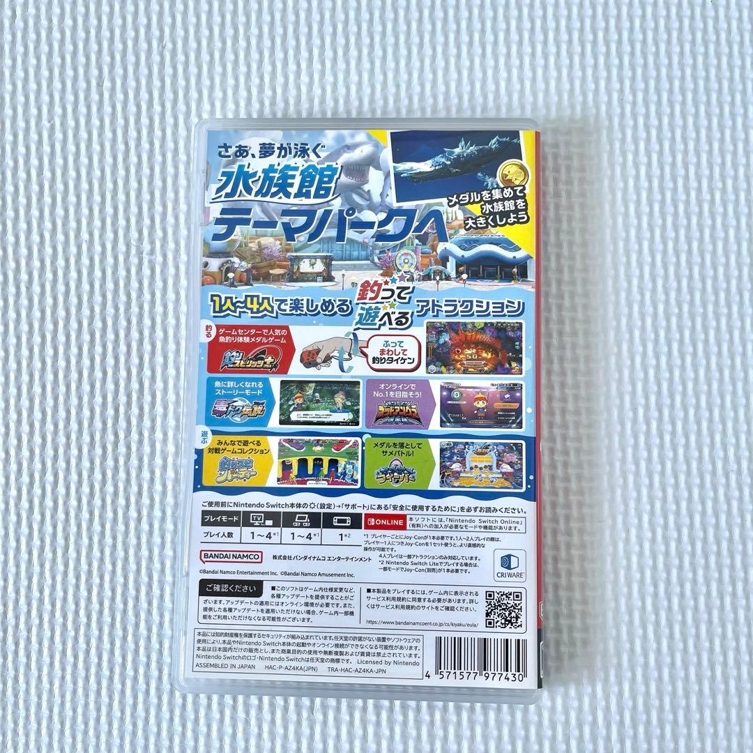 釣りスピリッツ 釣って遊べる水族館 Switch サオコン付き