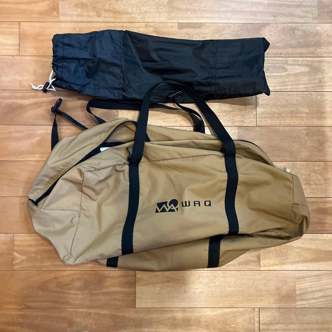 ソロテント WAQ Alpha T/C　ソロ用ティピテント　中古