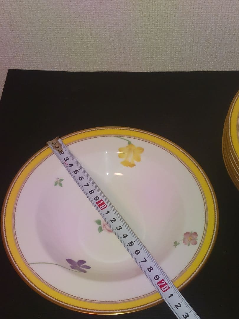 ノリタケ ヴィヴィッドソロ スープ皿　パスタ皿　中皿 6客　美品