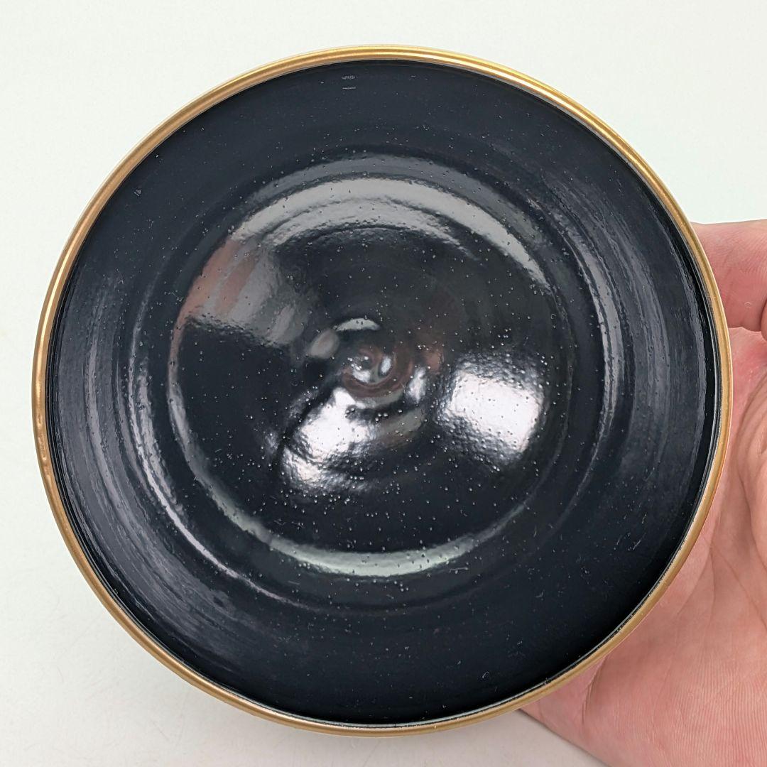 手塚景雲 京焼 色絵椿茶盌 共箱合布 清水焼 抹茶碗 抹茶茶碗 茶道具 茶器