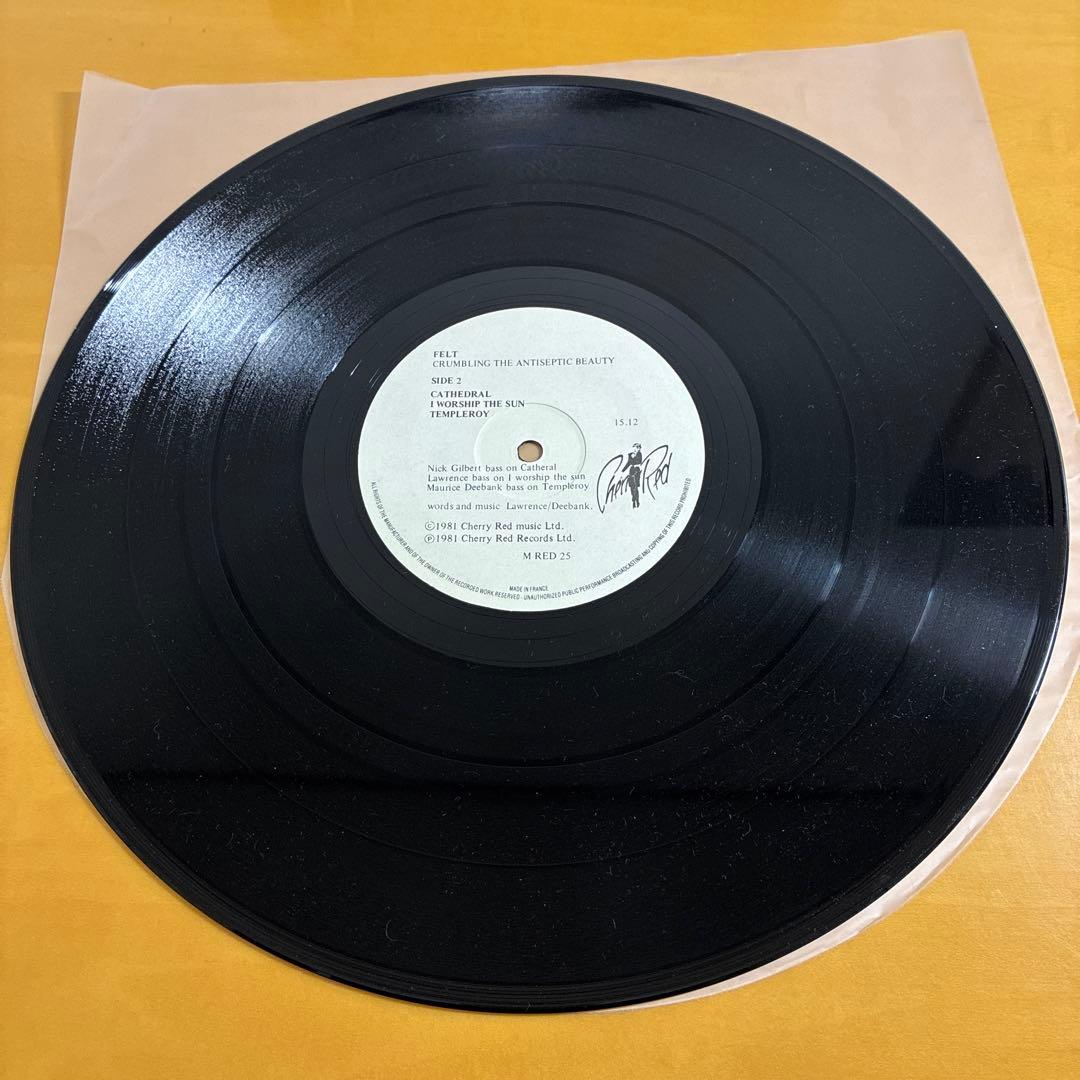 FELT 輸入12inchレコード　M RED25 1981