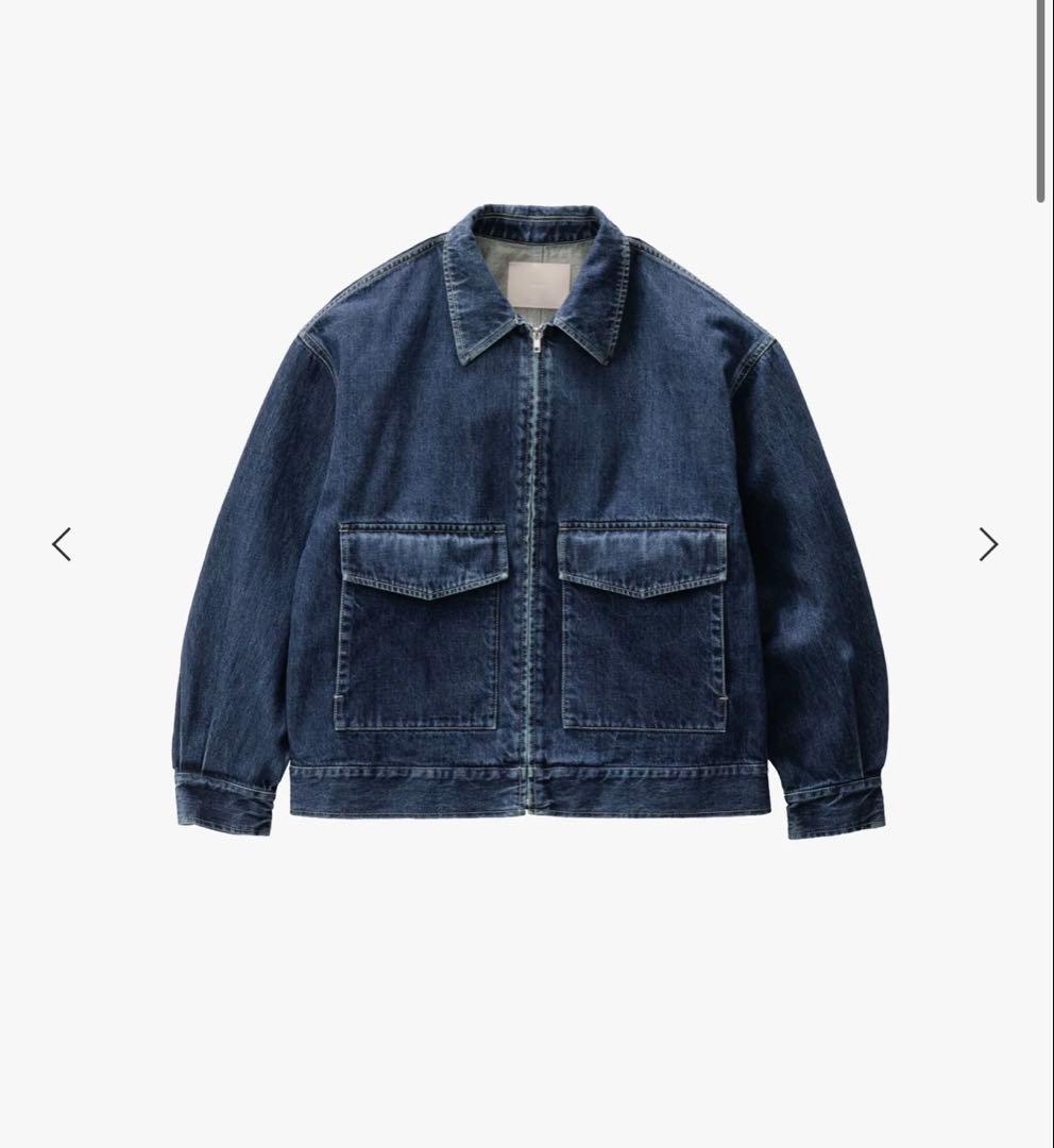 ジャケット・アウター graphpaper Selvage Denim Zip Jacket 1