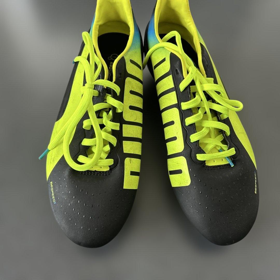 PUMA SPEED サッカーシューズ ブラック/イエロー
