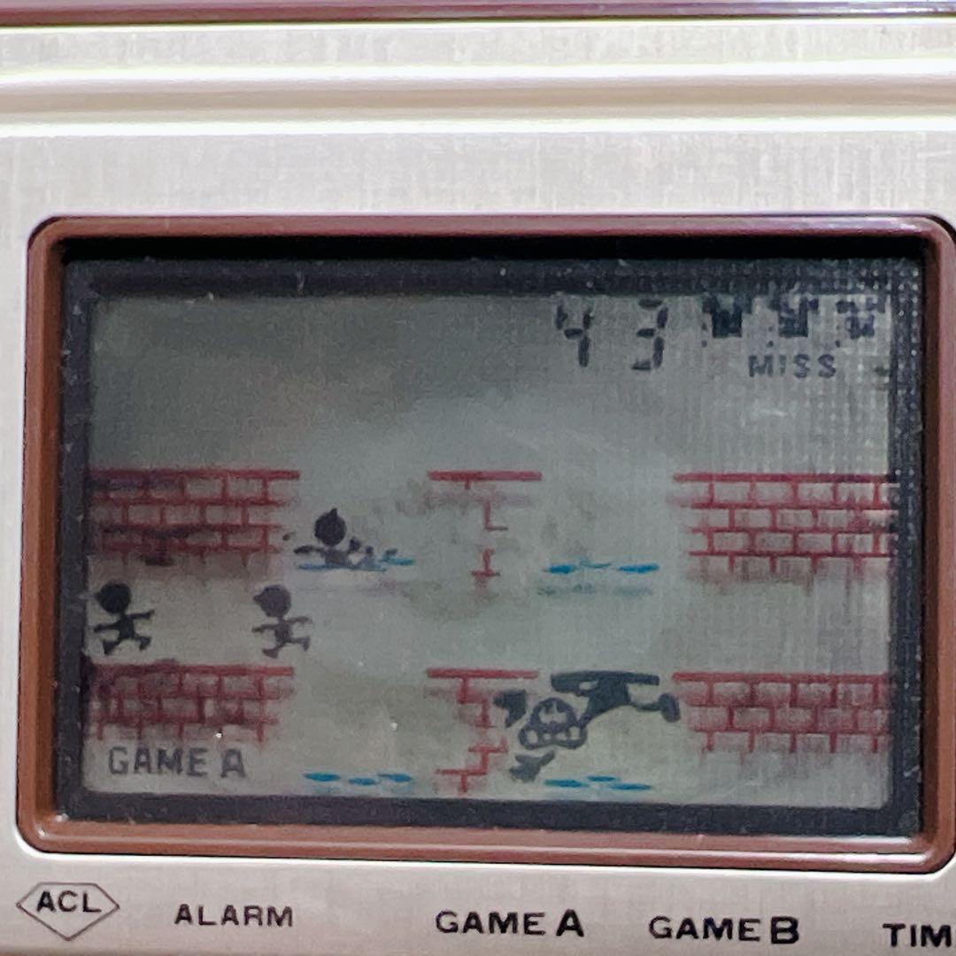 動作OK✨ゲームウォッチ マンホール GAME WATCH 任天堂 MH-06