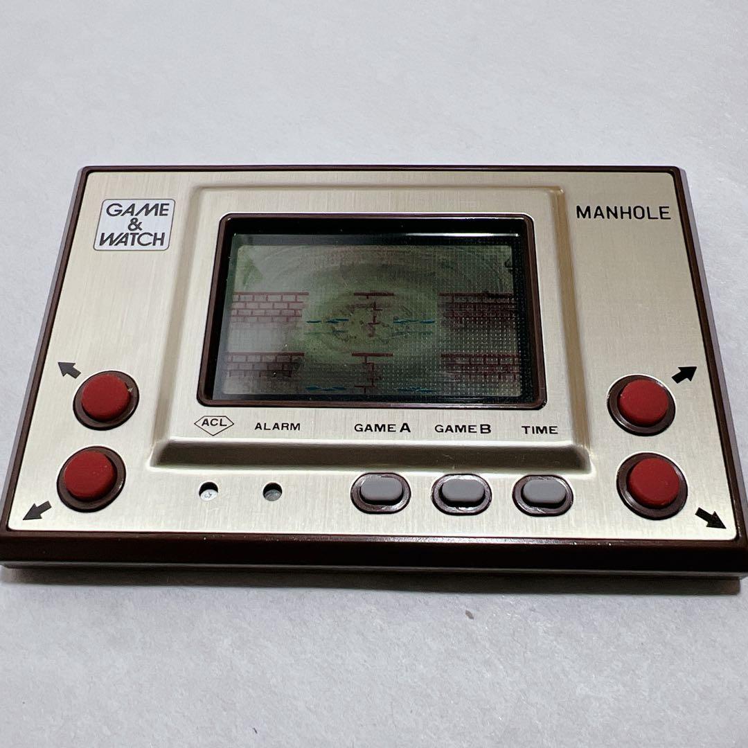 動作OK✨ゲームウォッチ マンホール GAME WATCH 任天堂 MH-06