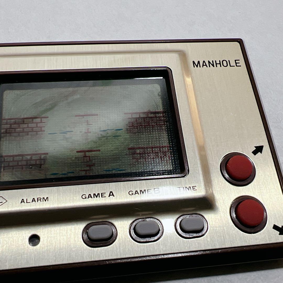 動作OK✨ゲームウォッチ マンホール GAME WATCH 任天堂 MH-06