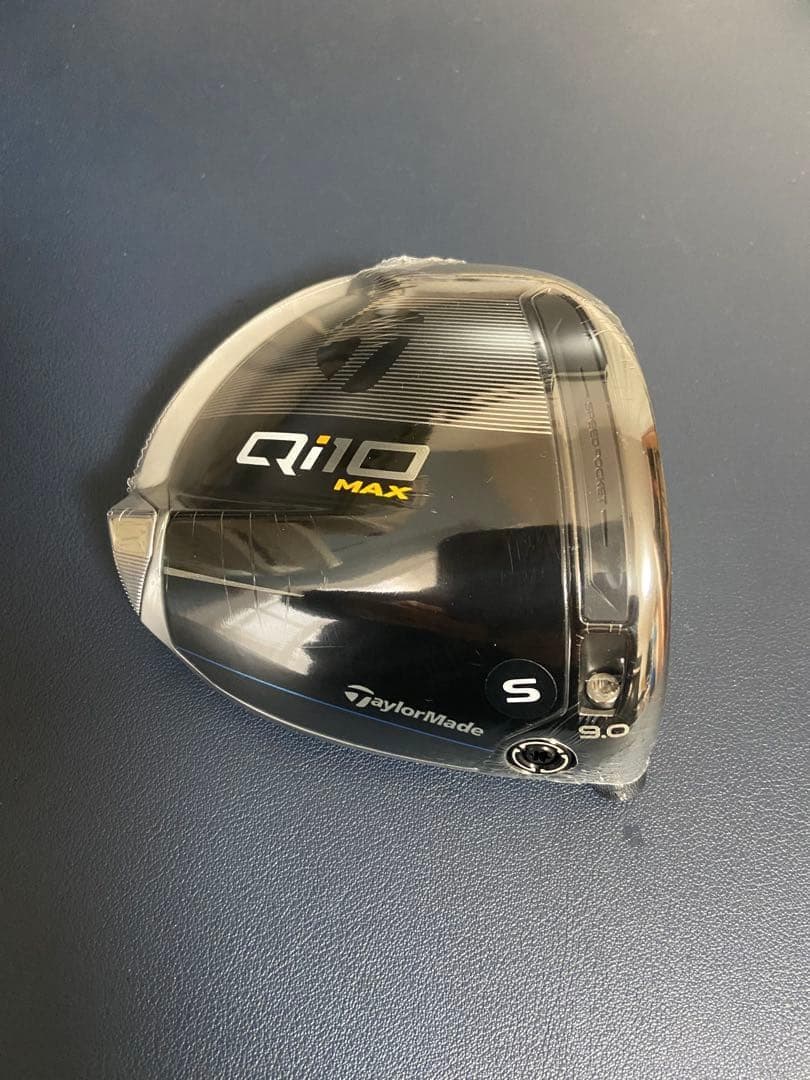 【新品】テーラーメイドQi10 MAXドライバー 9.0° ヘッドのみ