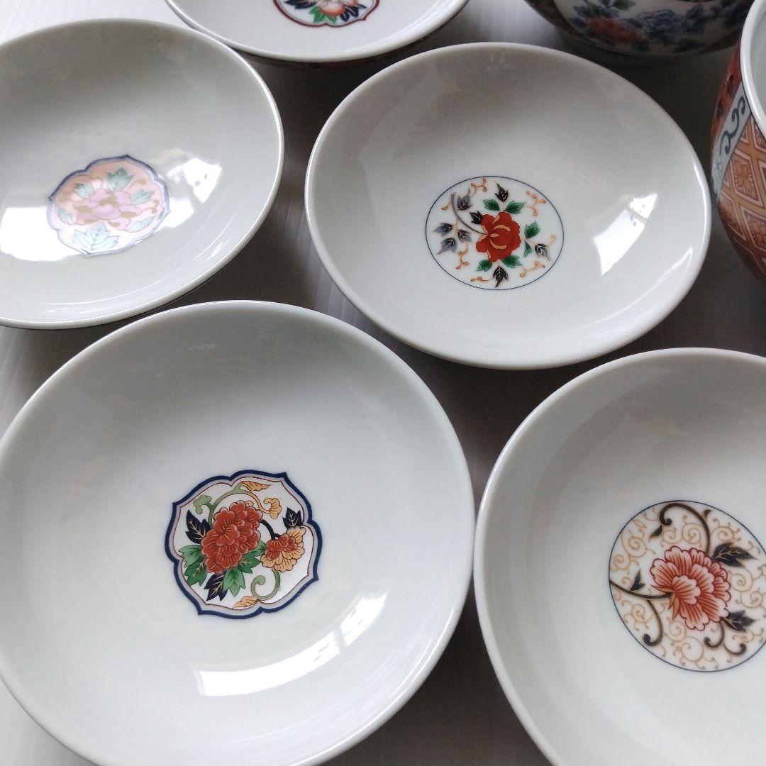 古伊万里 有田焼 南山窯 絵替わり 金彩 色錦 金襴手 蓋付き どんぶり 丼物