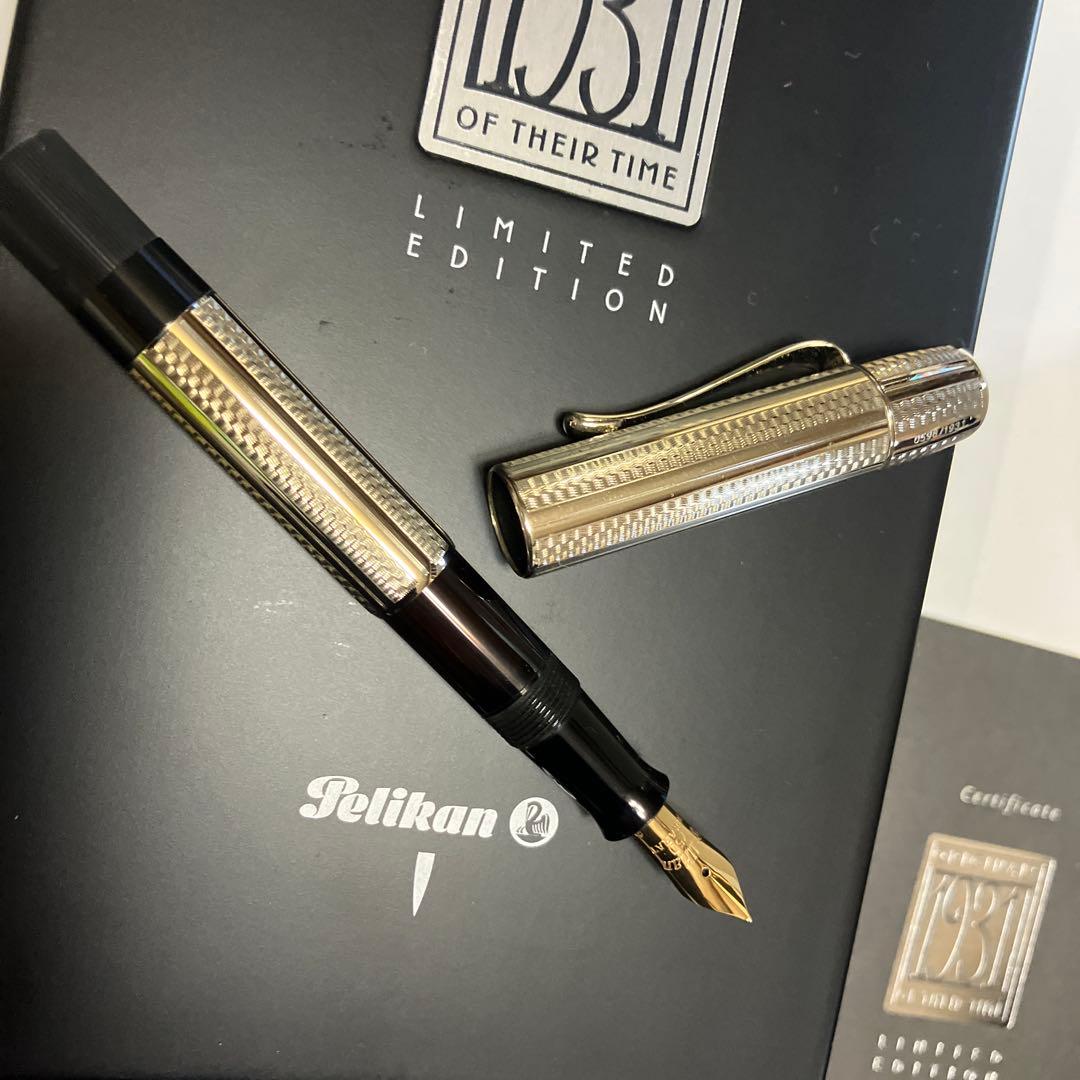 Pelikan 万年筆 リミテッドエディション 1931 ホワイトゴールド F