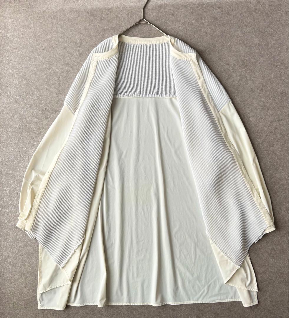 美品✨スペッチオ specchio シャトルプリーツ ワイドシャツ ゆったり