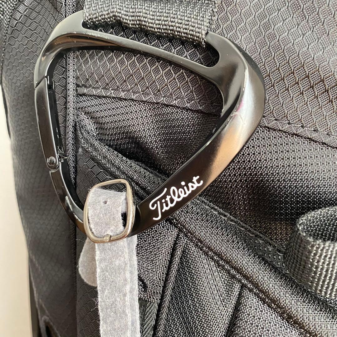 【極美品】Titleist タイトリスト ゴルフ キャディバッグ スタンド付き