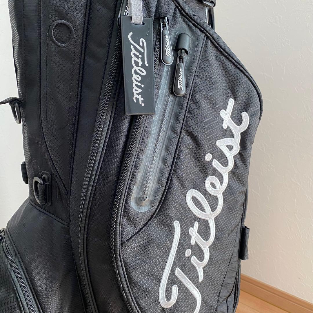 【極美品】Titleist タイトリスト ゴルフ キャディバッグ スタンド付き