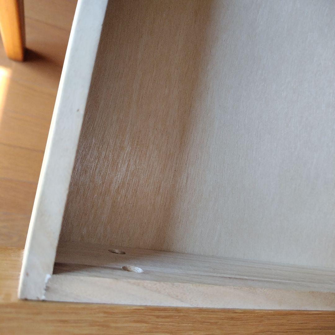 MUJI 無印良品　学習机 無垢材デスク引き出し付き オーク材　木製　廃盤品
