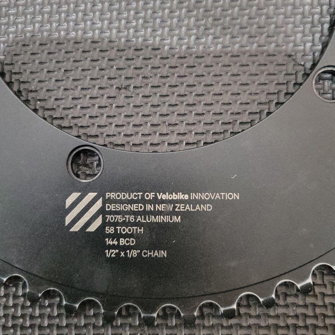 Velobike チェーンリング 58歯 144BCD
