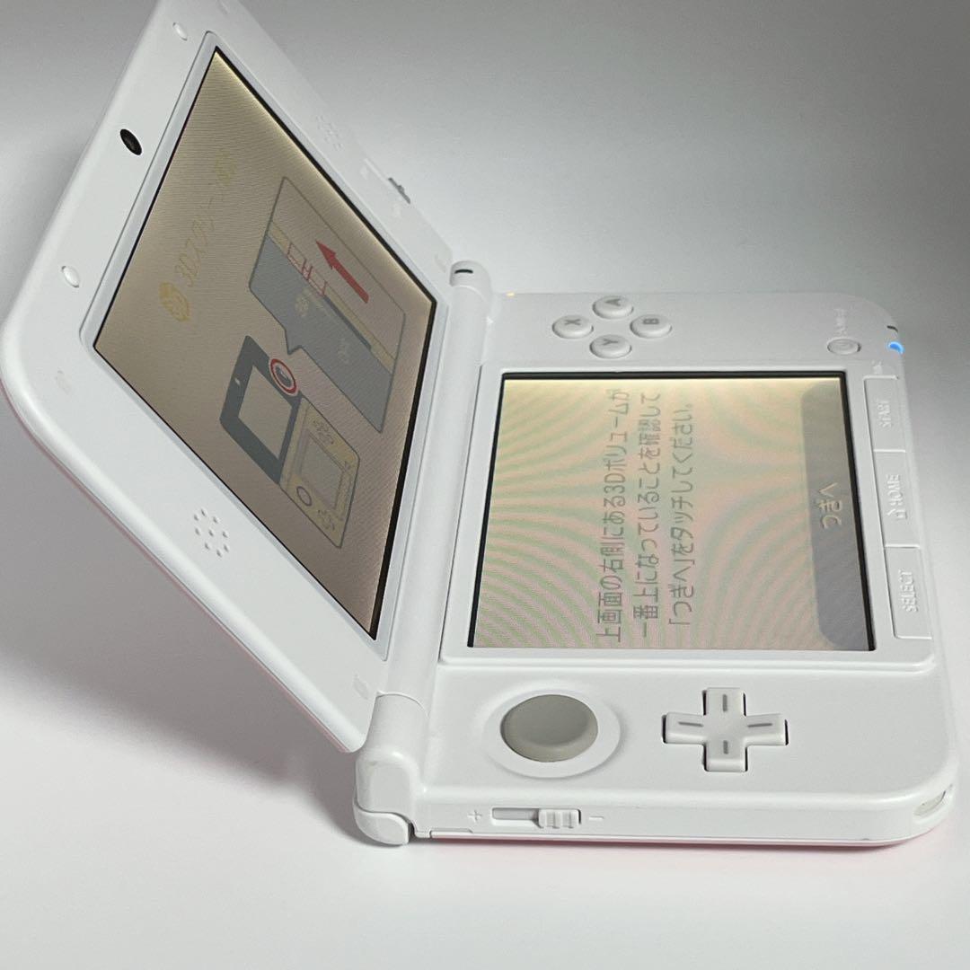 【美品】ニンテンドー3DS LL ピンク×ホワイト 本体 箱付き 動作確認済み