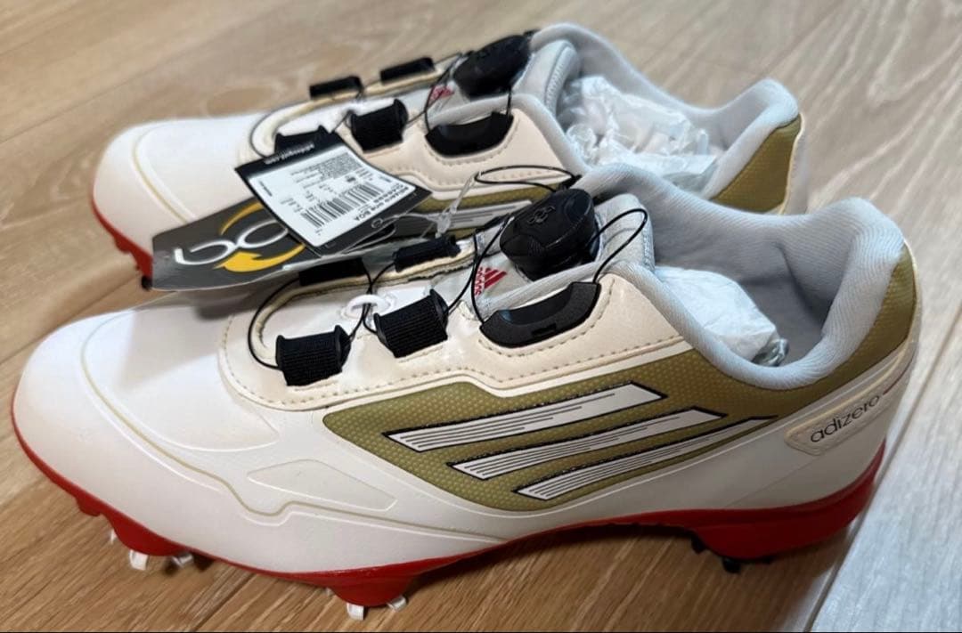 タグ付adidas ゴルフシューズ adidas adizero one BOA