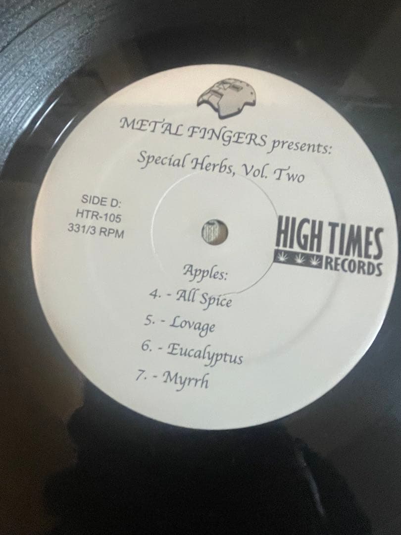 DOOM SPECIAL HERBS, VOL. 1 & 2 レア　レコード