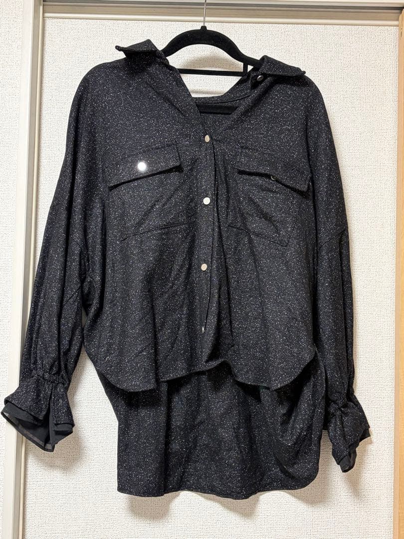 トップス DRESSLAVE B7  tweed shirts