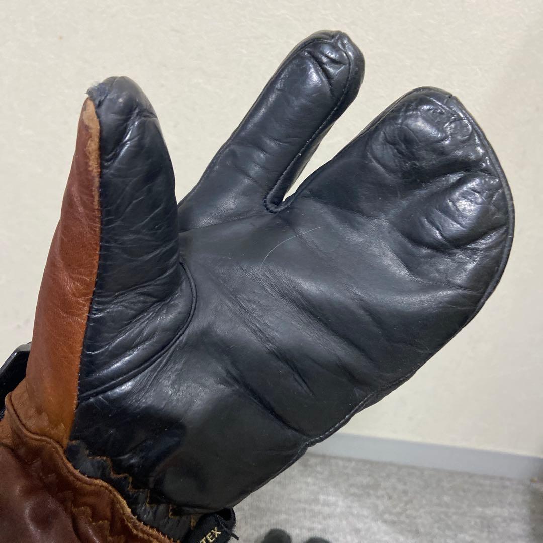 HESTRA スキーグローブ レザー ブラウン