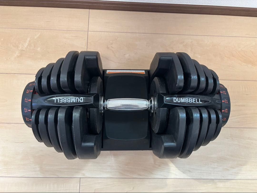 DUMBBELL 可変式ダンベル 40kg 筋トレ dumbbell ②