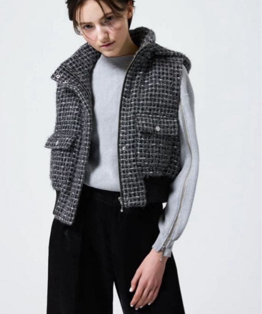 sheller 4way ツイード ジャケット
