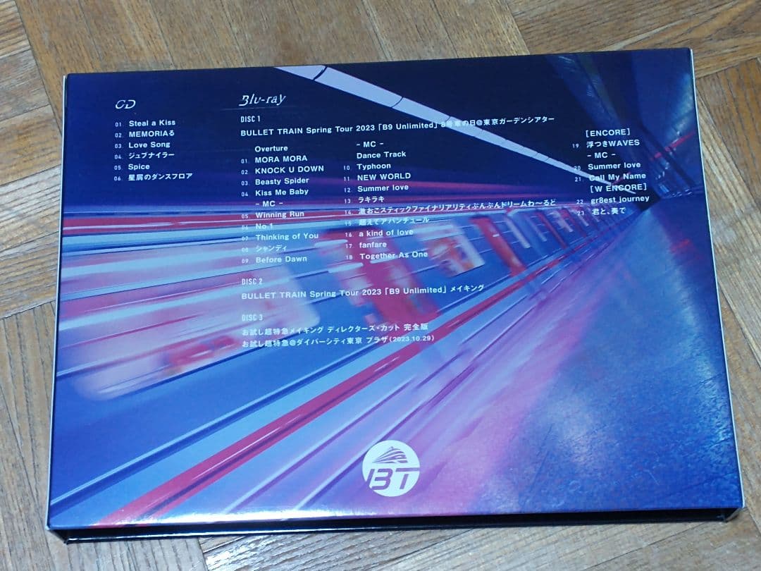 超特急 Just like 超特急 CD+3Blu-ray 初回盤