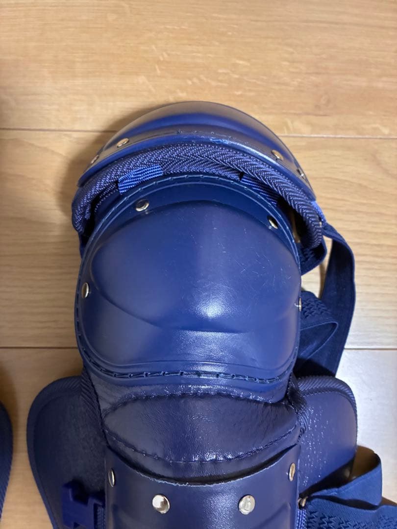 ZETT 少年軟式キャッチャー用防具3点セット ネイビー