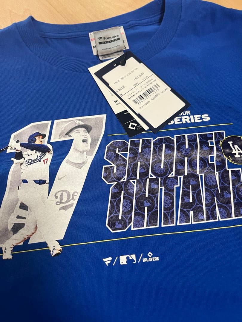 【新品】ドジャース ・カブス東京シリーズ Tシャツ大谷翔平【M】鈴木誠也【XL】
