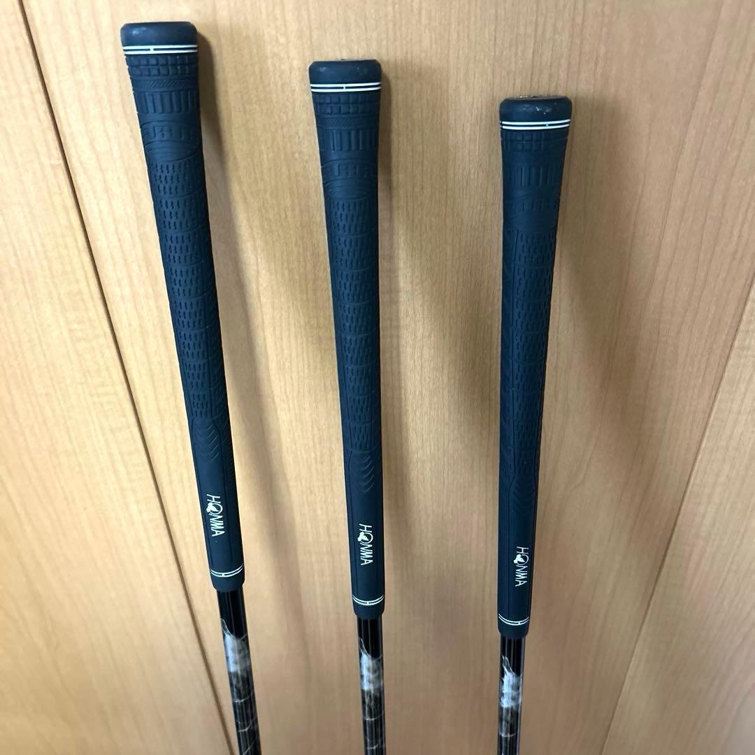 ホンマ HONMA TW727 U19,U22,U25 3本セット