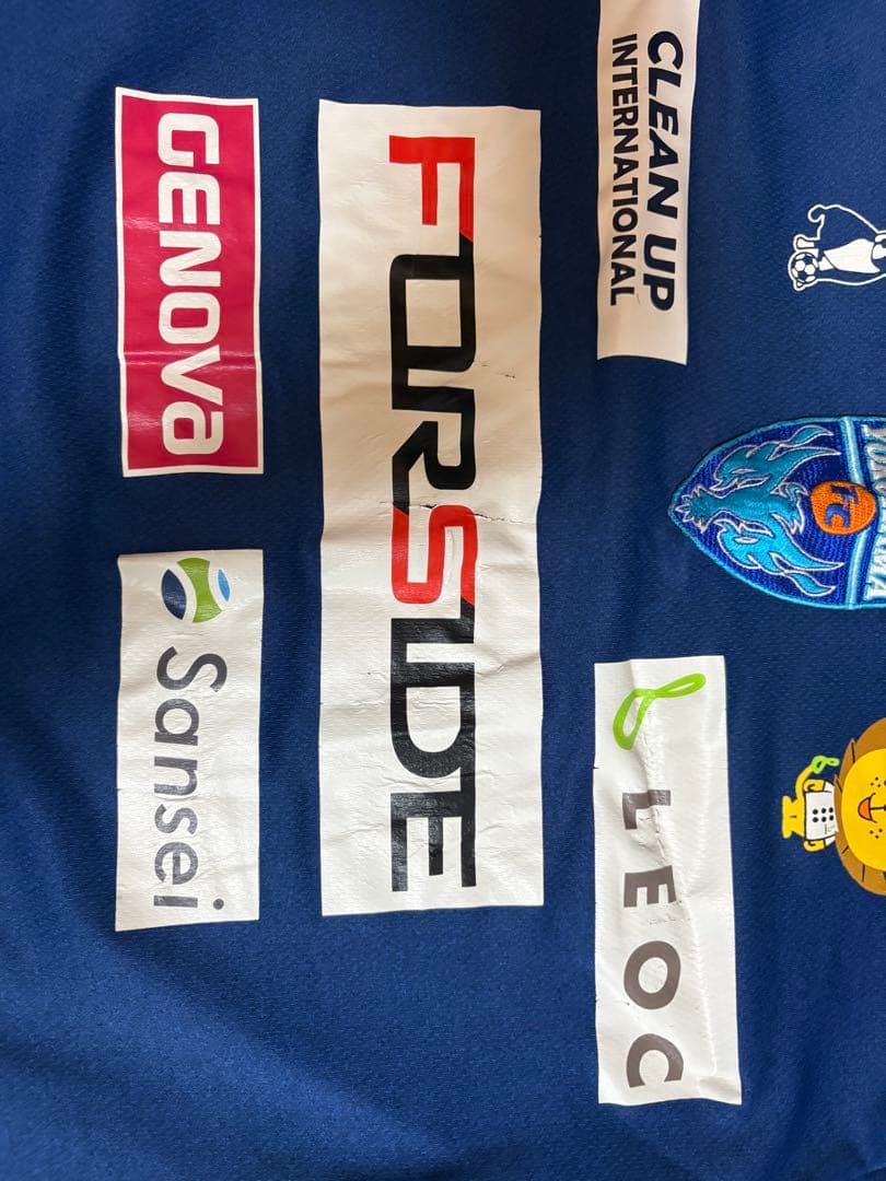 プロ支給品　横浜FC トレーニングウェア