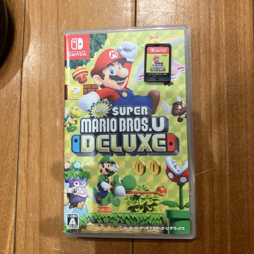 ニュースーパーマリオブラザーズUデラックス マリオカート８デラックス　ハンドル付